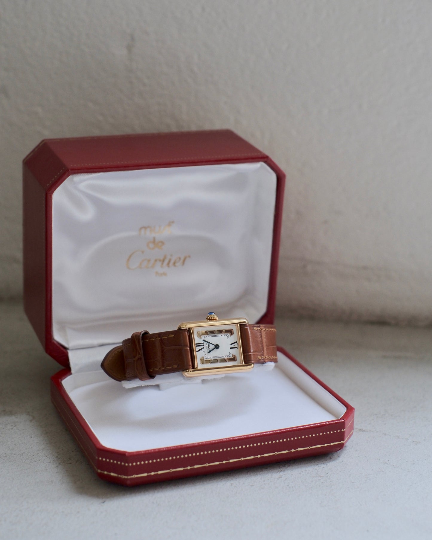 Cartier Must Tank SM (カルティエ マストタンク SM)  トリニティ