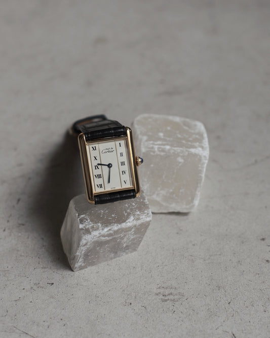 Cartier Must Tank LM (カルティエ マストタンク LM)  縦ローマン
