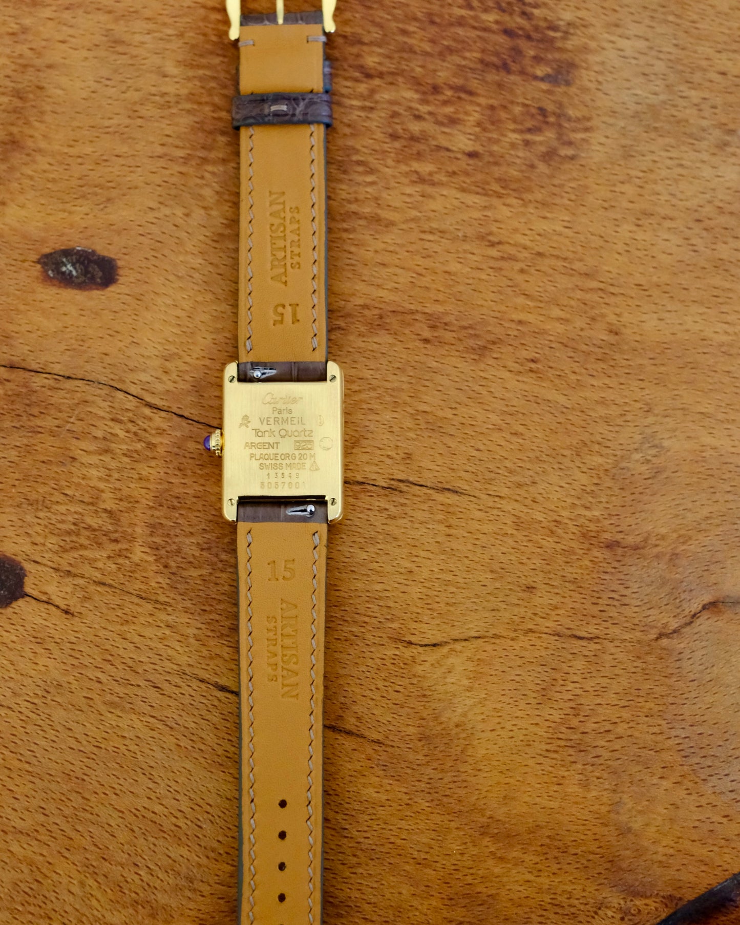 Cartier Must Tank SM (カルティエ マストタンク SM)  トリニティ