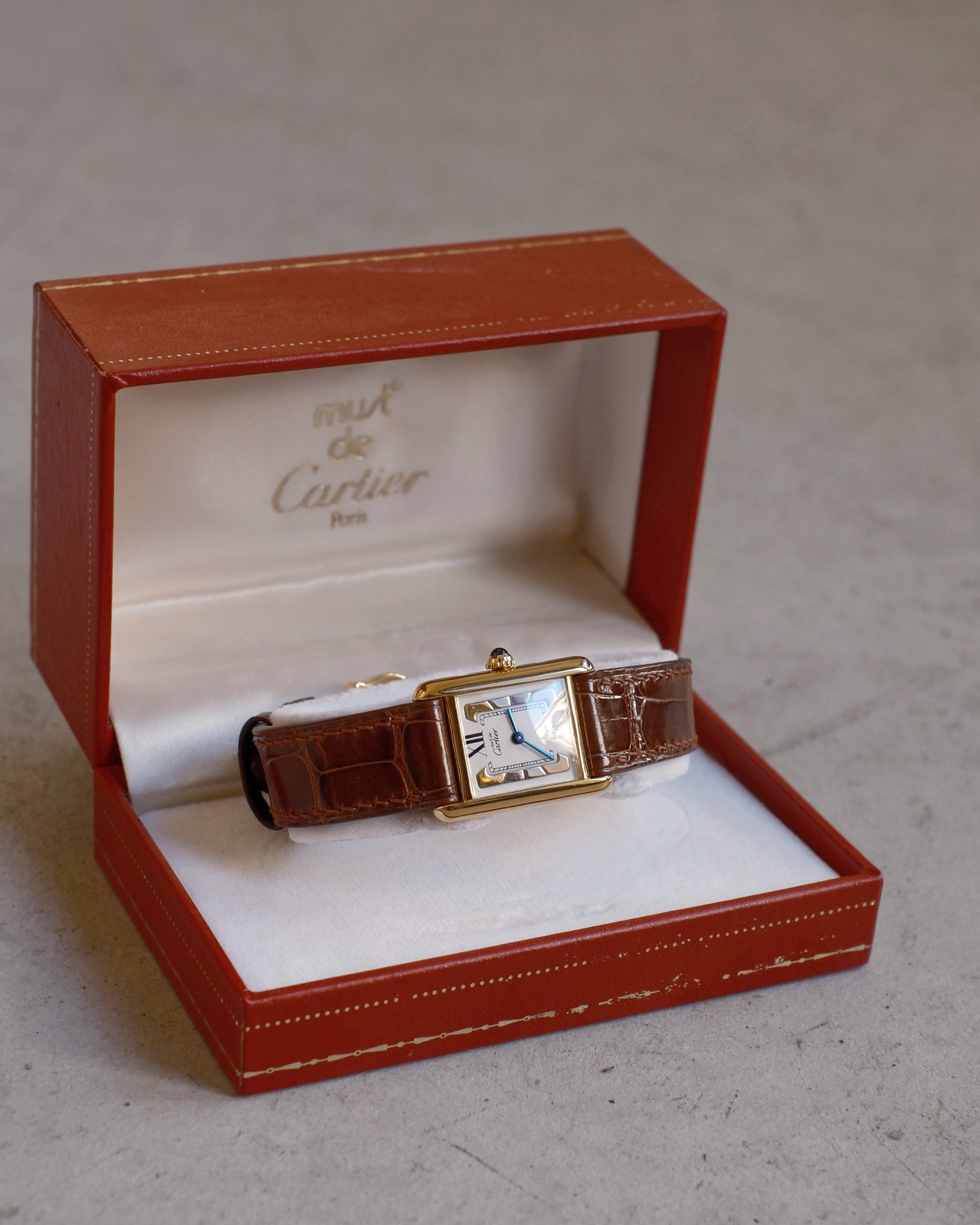 Cartier Must Tank SM (カルティエ マストタンク SM) トリニティ