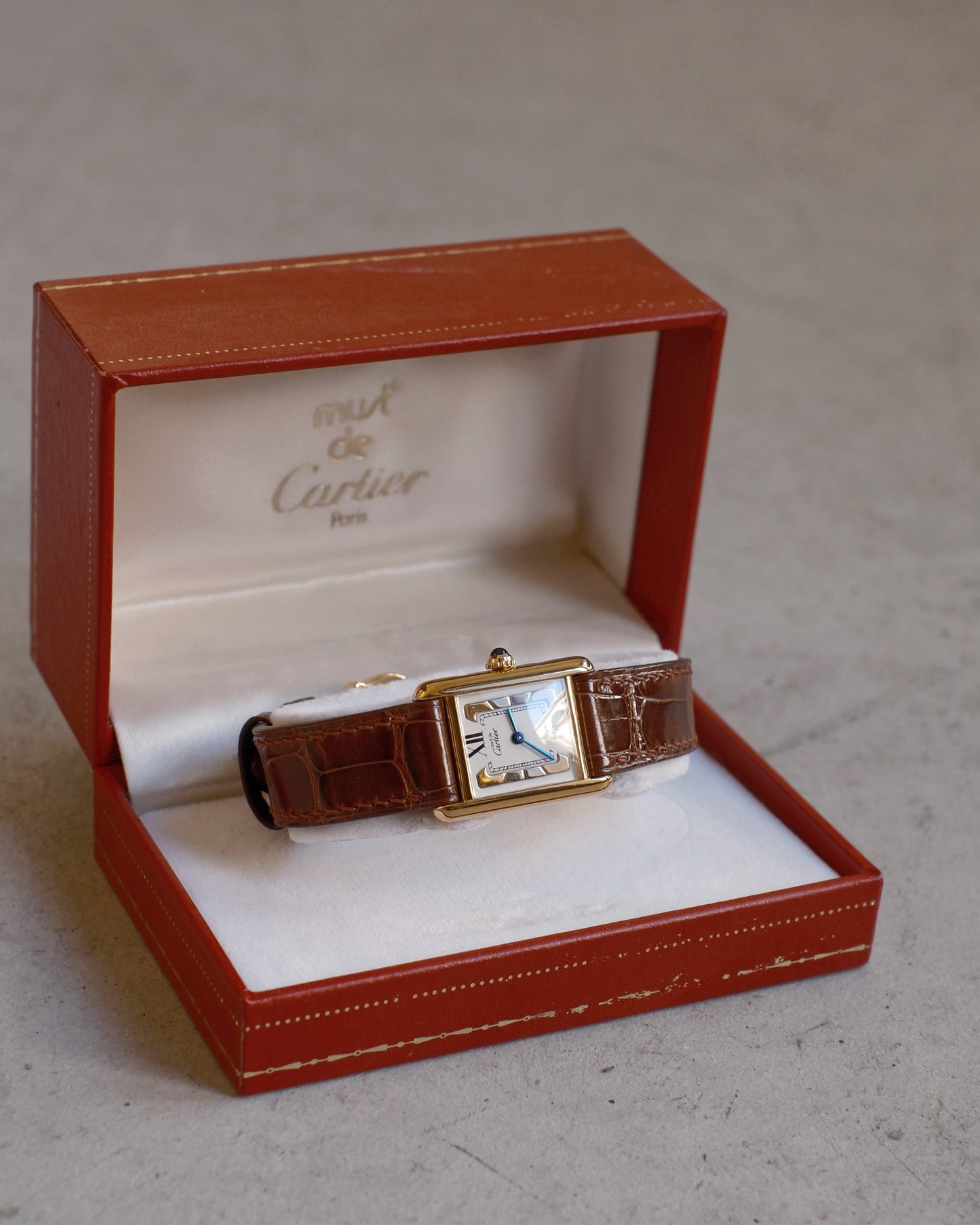 Cartier Must Tank SM (カルティエ マストタンク SM)  トリニティ