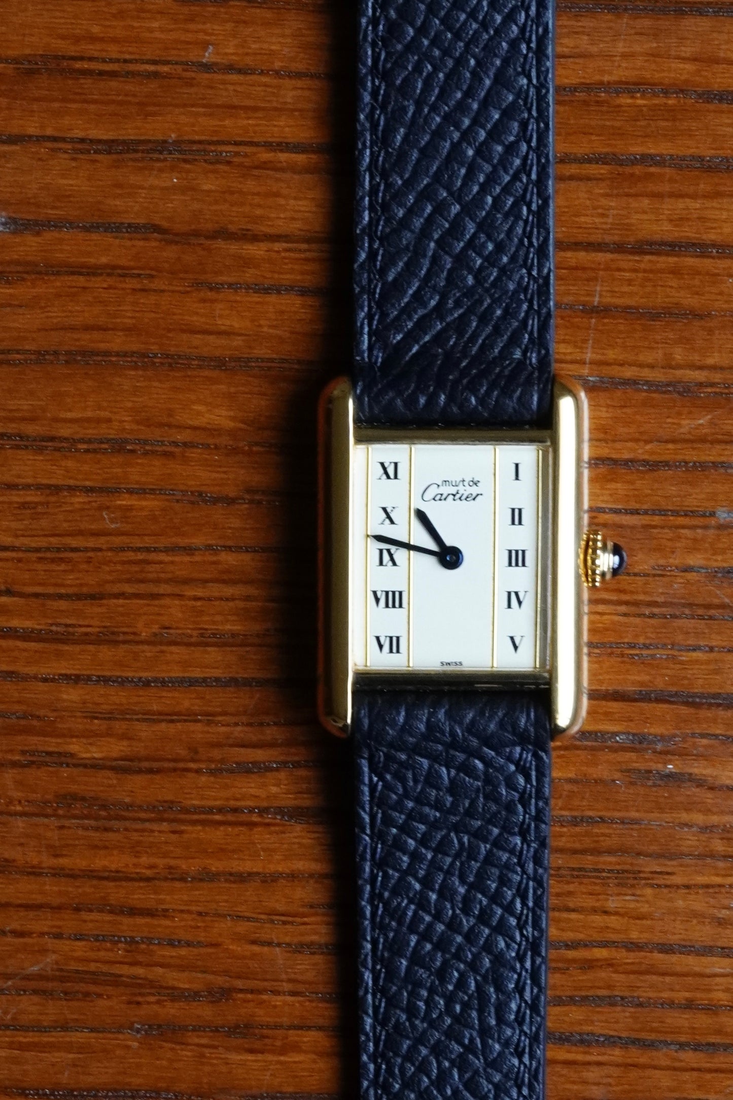 Cartier Must Tank SM (カルティエ マストタンク SM)  縦ローマン