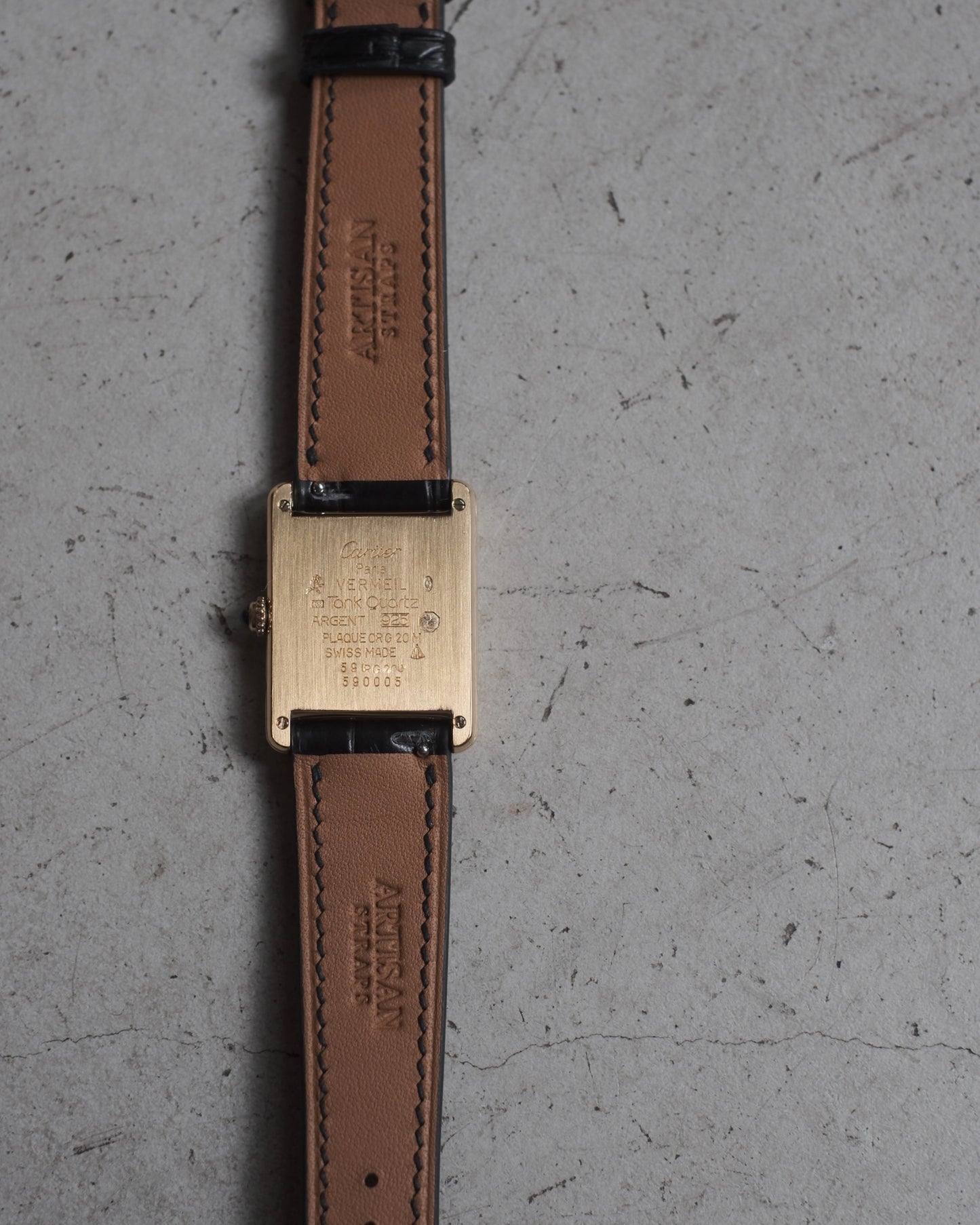Cartier Must Tank LM (カルティエ マストタンク LM)  縦ローマン