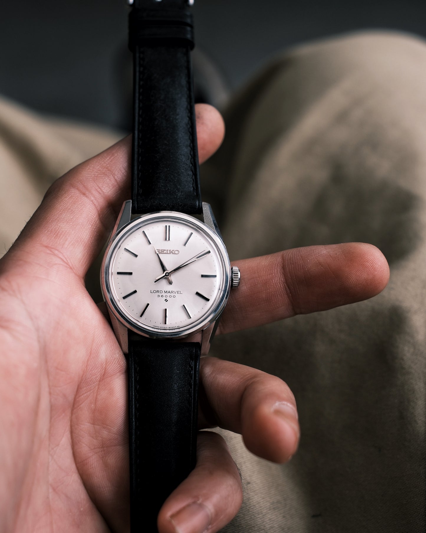 Vintage Seiko LORD MARVEL 36000 (ロードマーベル36000) 5740-8000  1974年5月製造