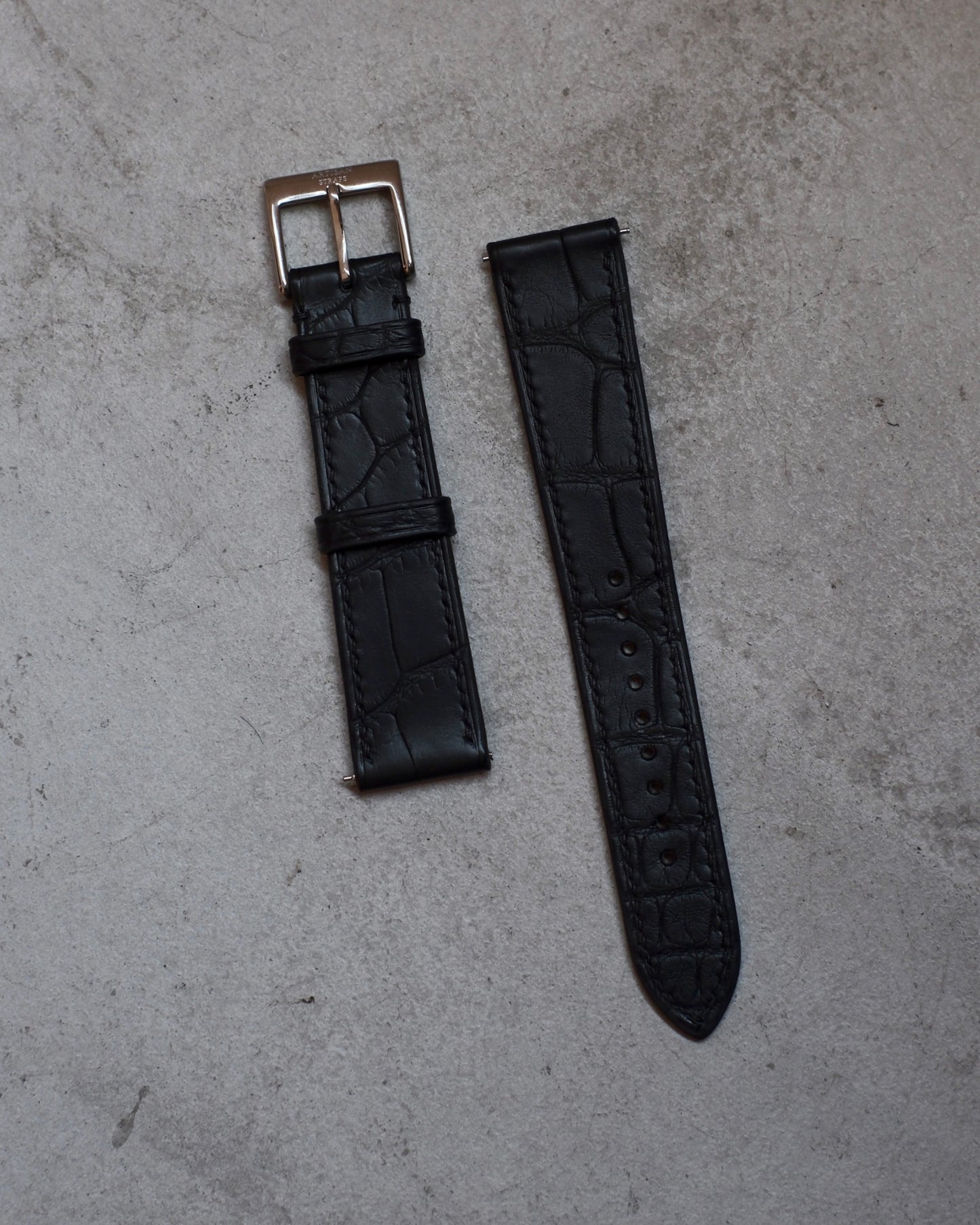 Crocodile Matte Black