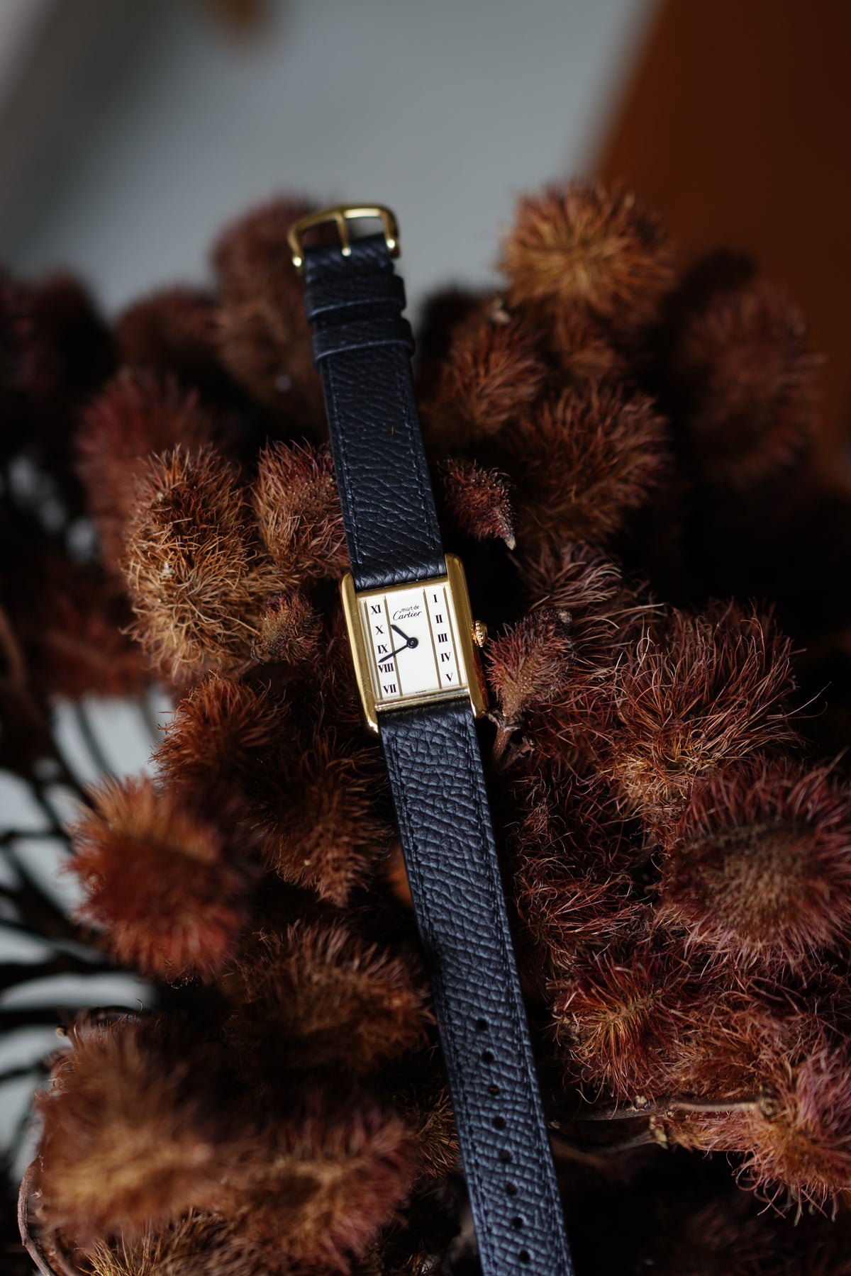 Epsom Black (Cartier Must Tank SM 専用)