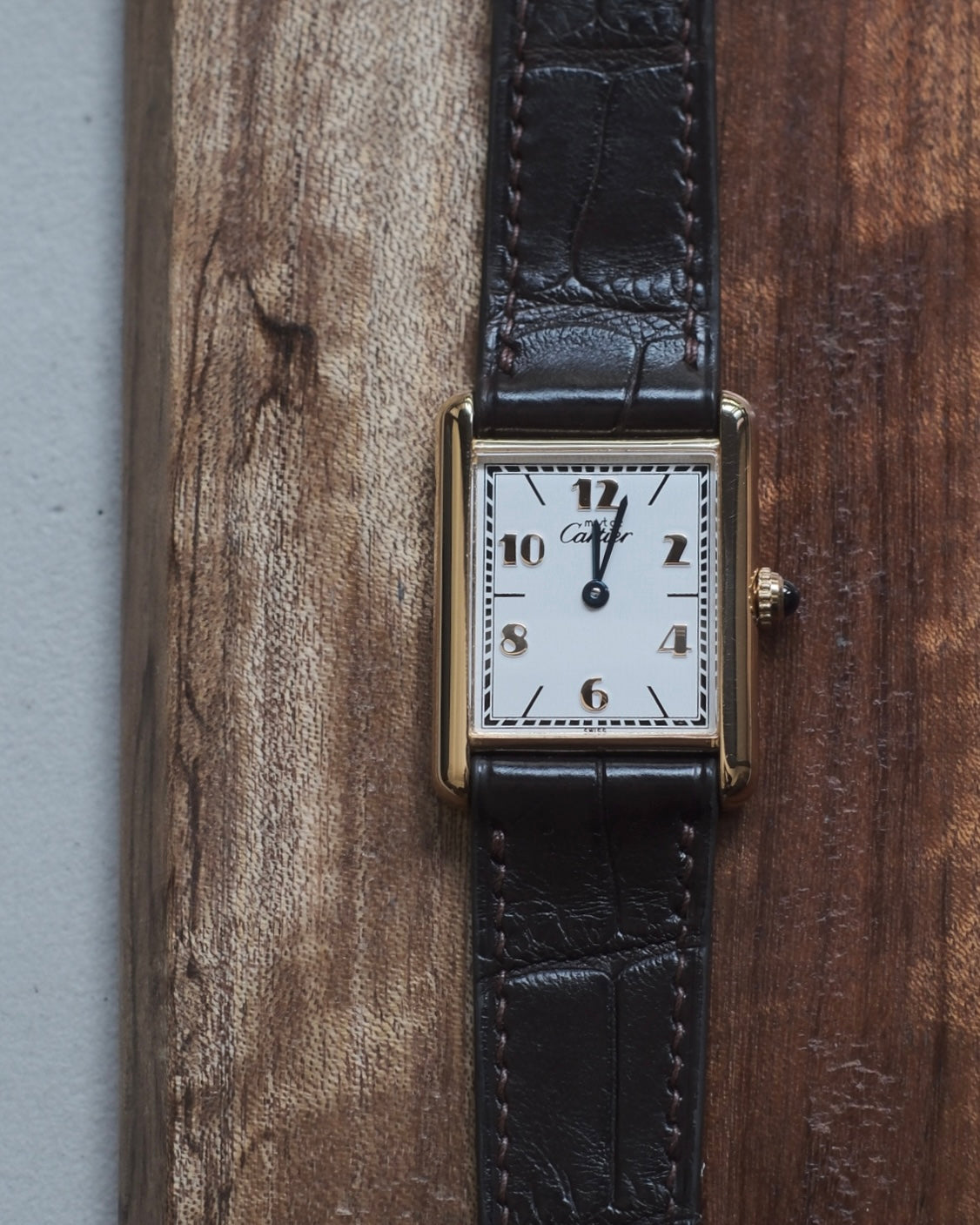 Cartier Must Tank LM (カルティエ マストタンク LM) 飛びアラビア