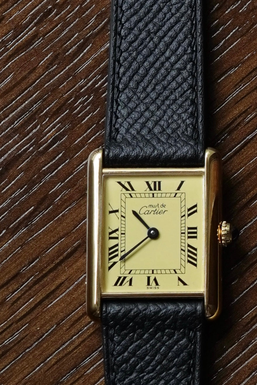 Cartier Must Tank LM (カルティエ マストタンク LM)  アイボリーローマン