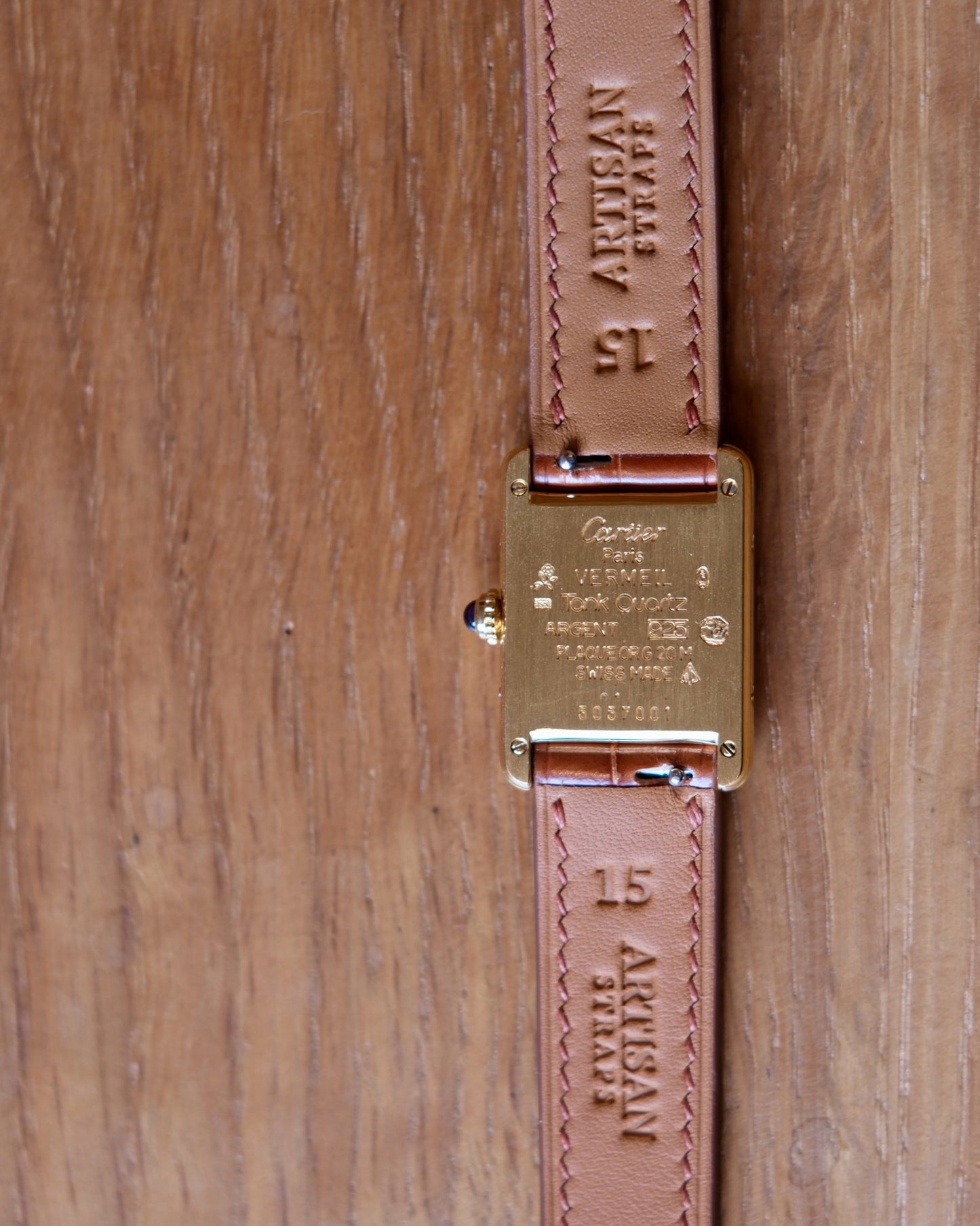 Cartier Must Tank SM (カルティエ マストタンク SM)  アイボリーローマン