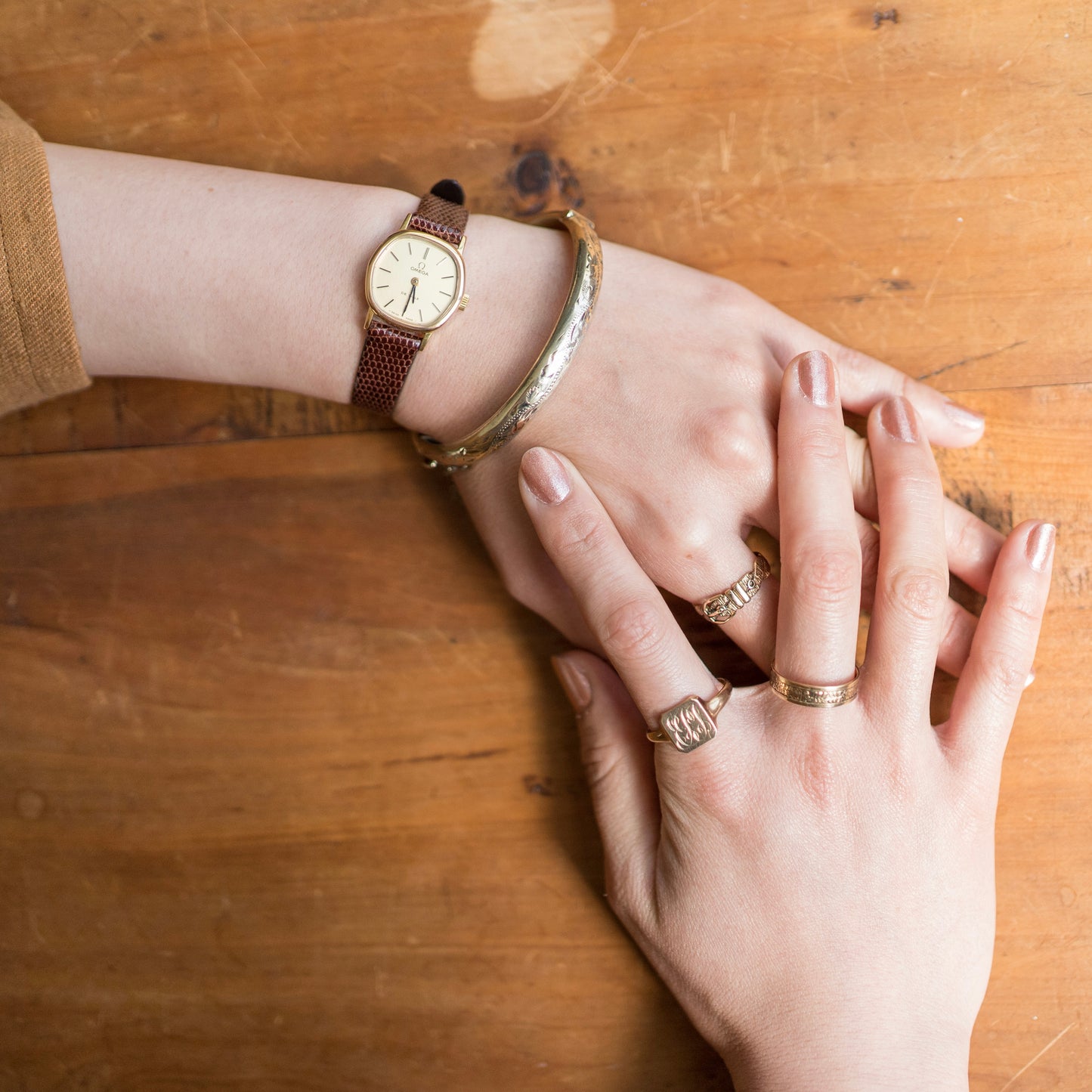 OMEGA Antique Watch Hexagon