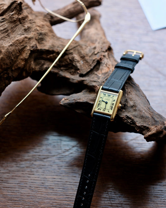 Cartier Must Tank SM (カルティエ マストタンク SM)  アイボリーローマン