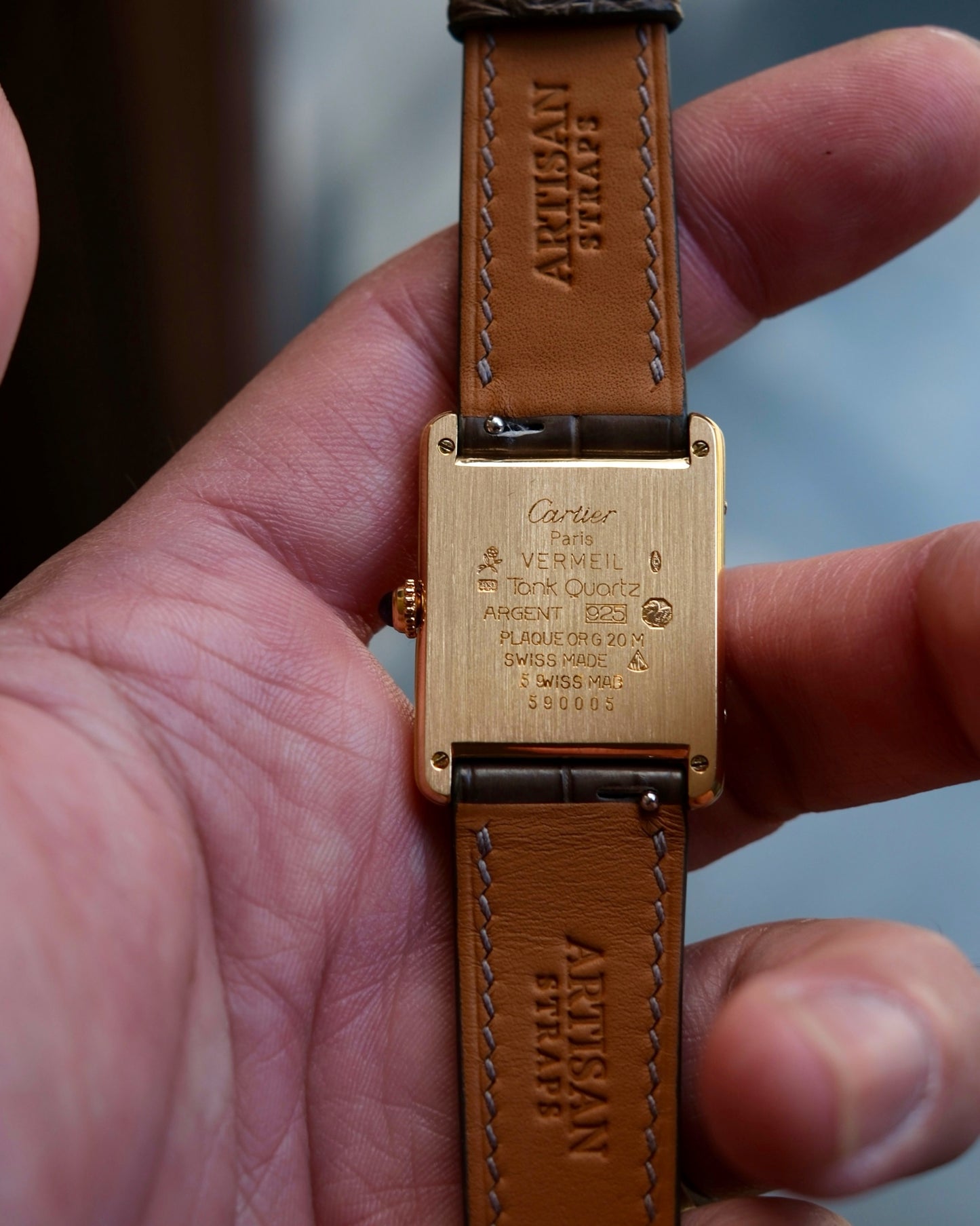 Cartier Must Tank LM (カルティエ マストタンク LM)  アイボリーローマン