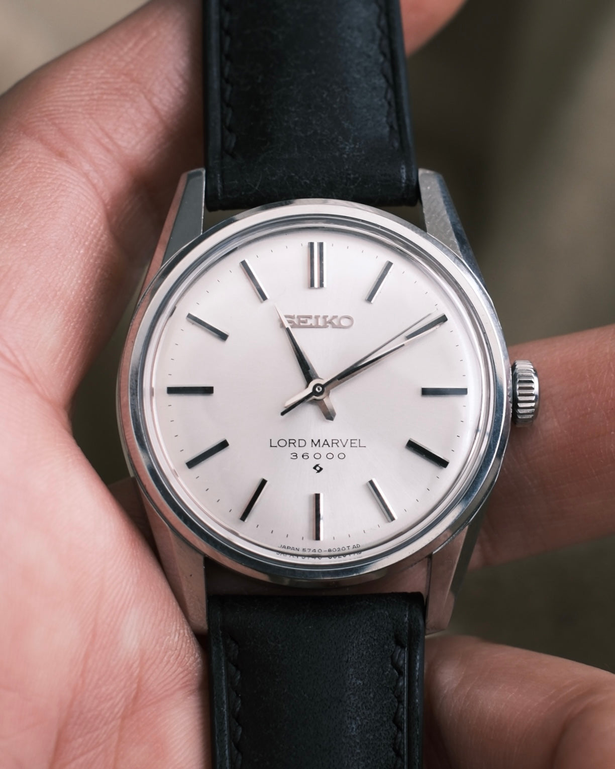 Vintage Seiko LORD MARVEL 36000 (ロードマーベル36000) 5740-8000  1974年5月製造