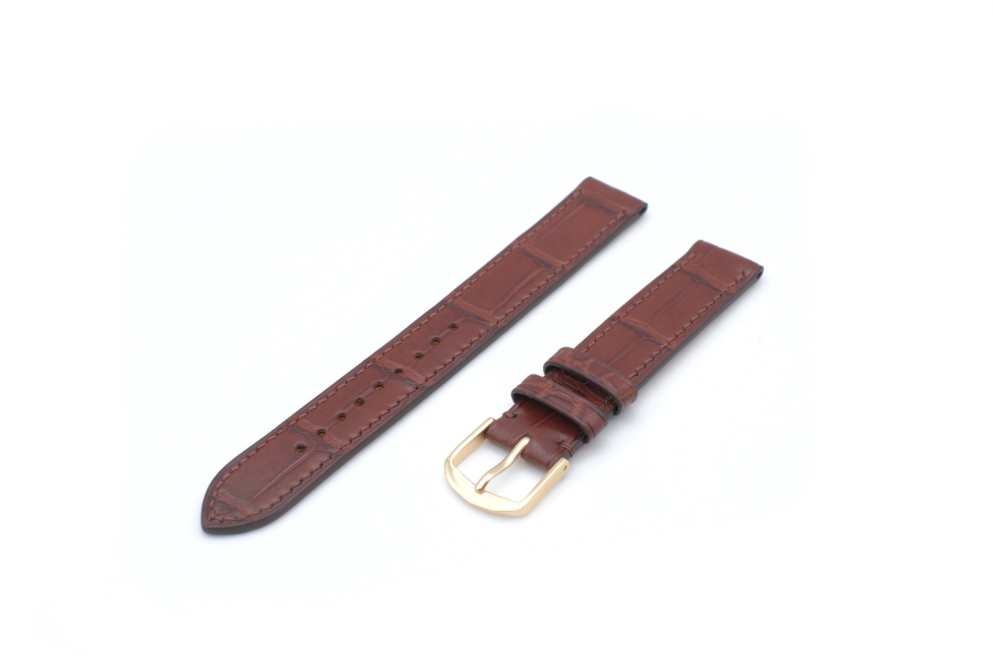 Crocodile Chesnut Brown (Cartier Must Tank SM 専用)