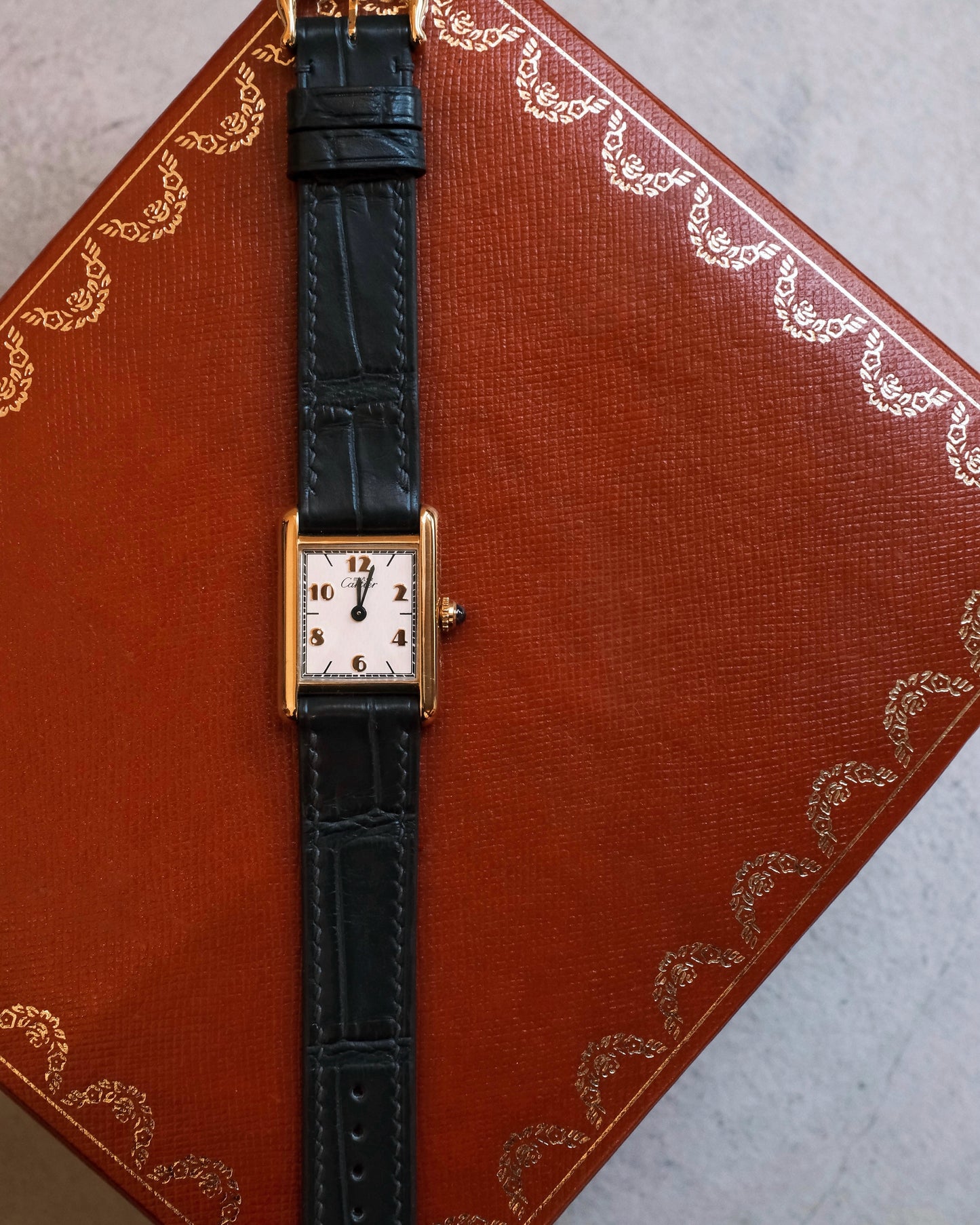 Cartier Must Tank SM (カルティエ マストタンク SM)  飛びアラビア