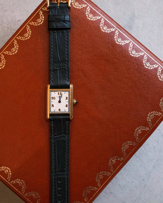 Cartier Must Tank SM (カルティエ マストタンク SM)  飛びアラビア