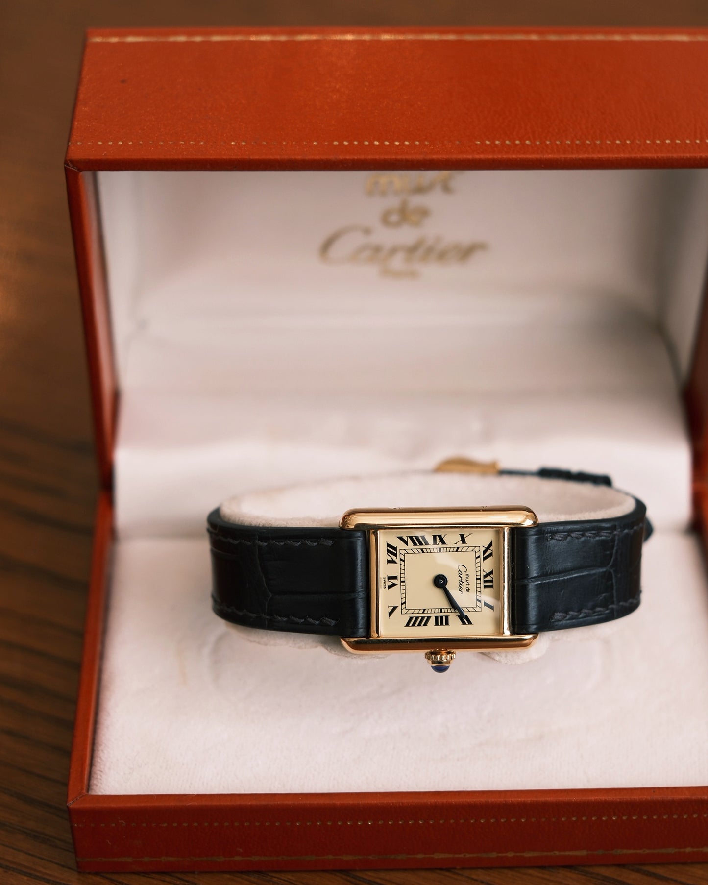 Cartier Must Tank SM (カルティエ マストタンク SM)  アイボリーローマン