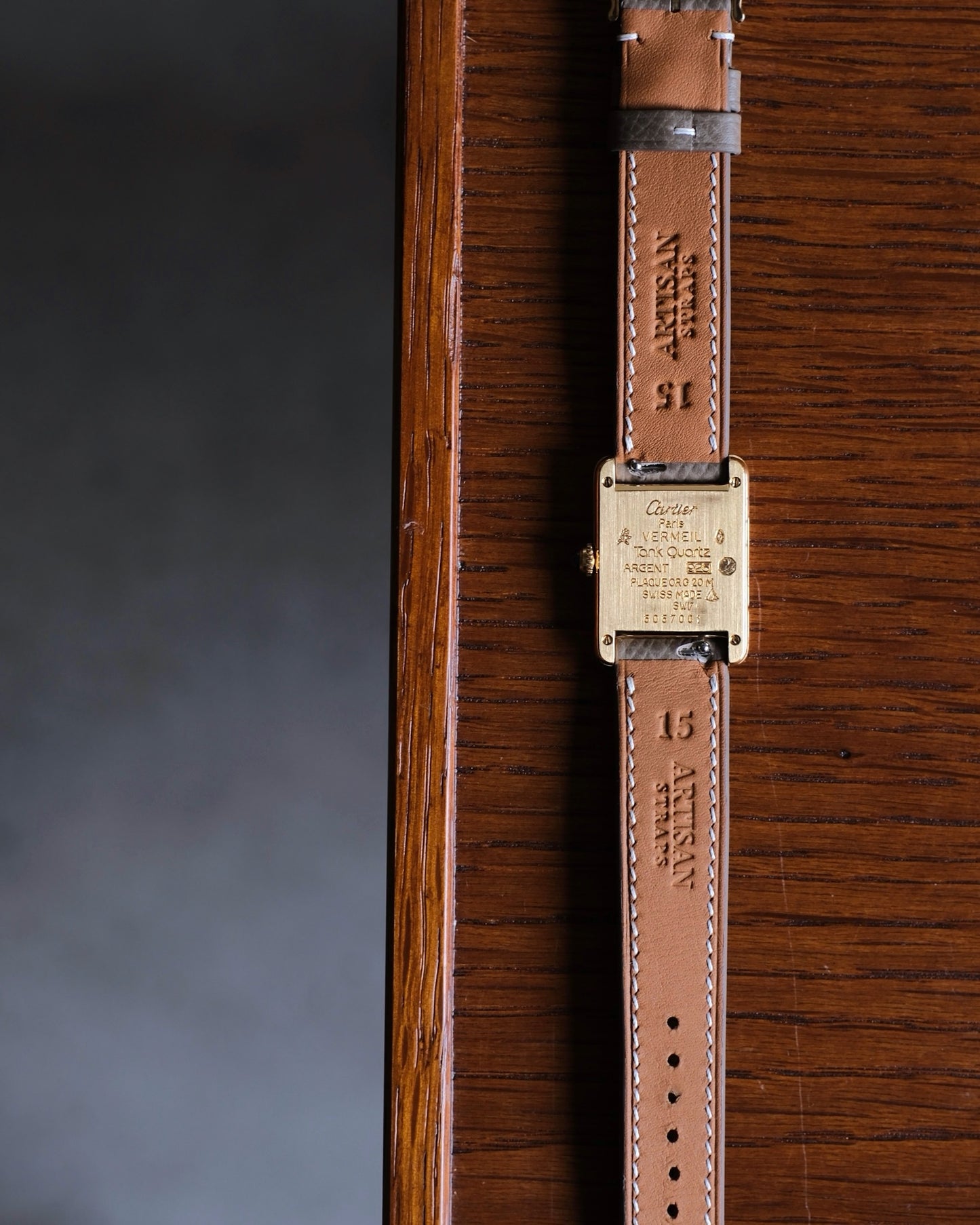 Cartier Must Tank SM (カルティエ マストタンク SM)  縦ローマン