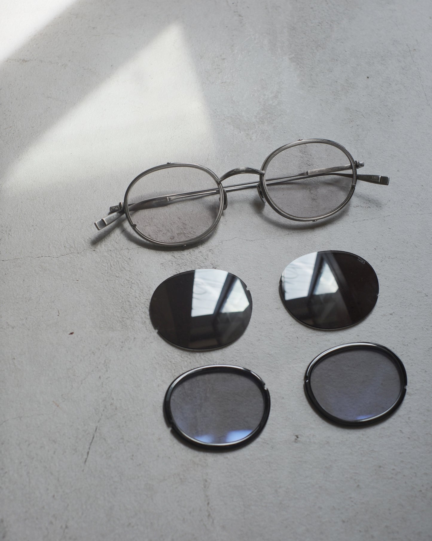 EYEVAN7285 804 col.801(アンティークシルバー)