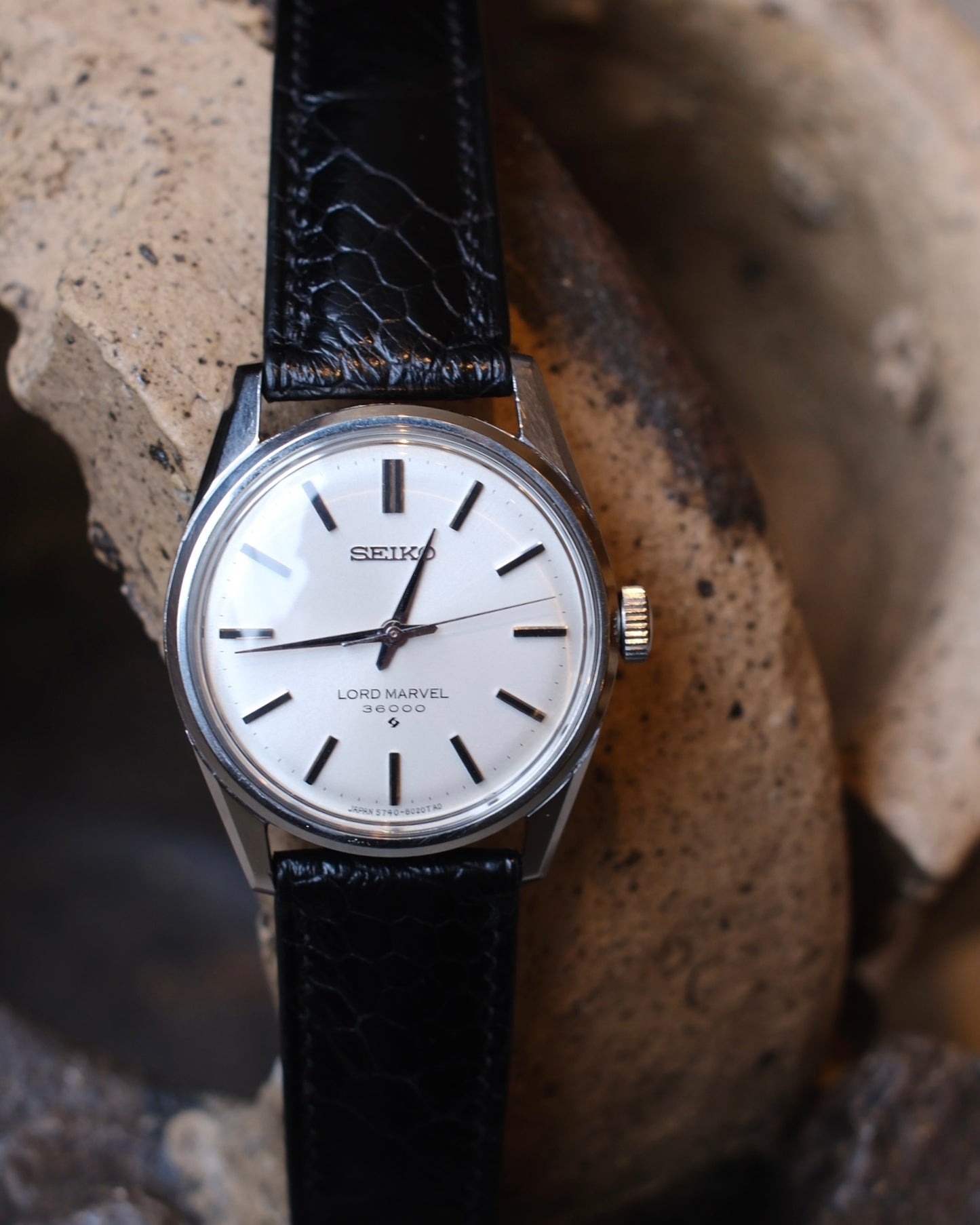 Vintage Seiko LORD MARVEL 36000 (ヴィンテージセイコー ロードマーベル36000) 5740-8000  1973年5月製造