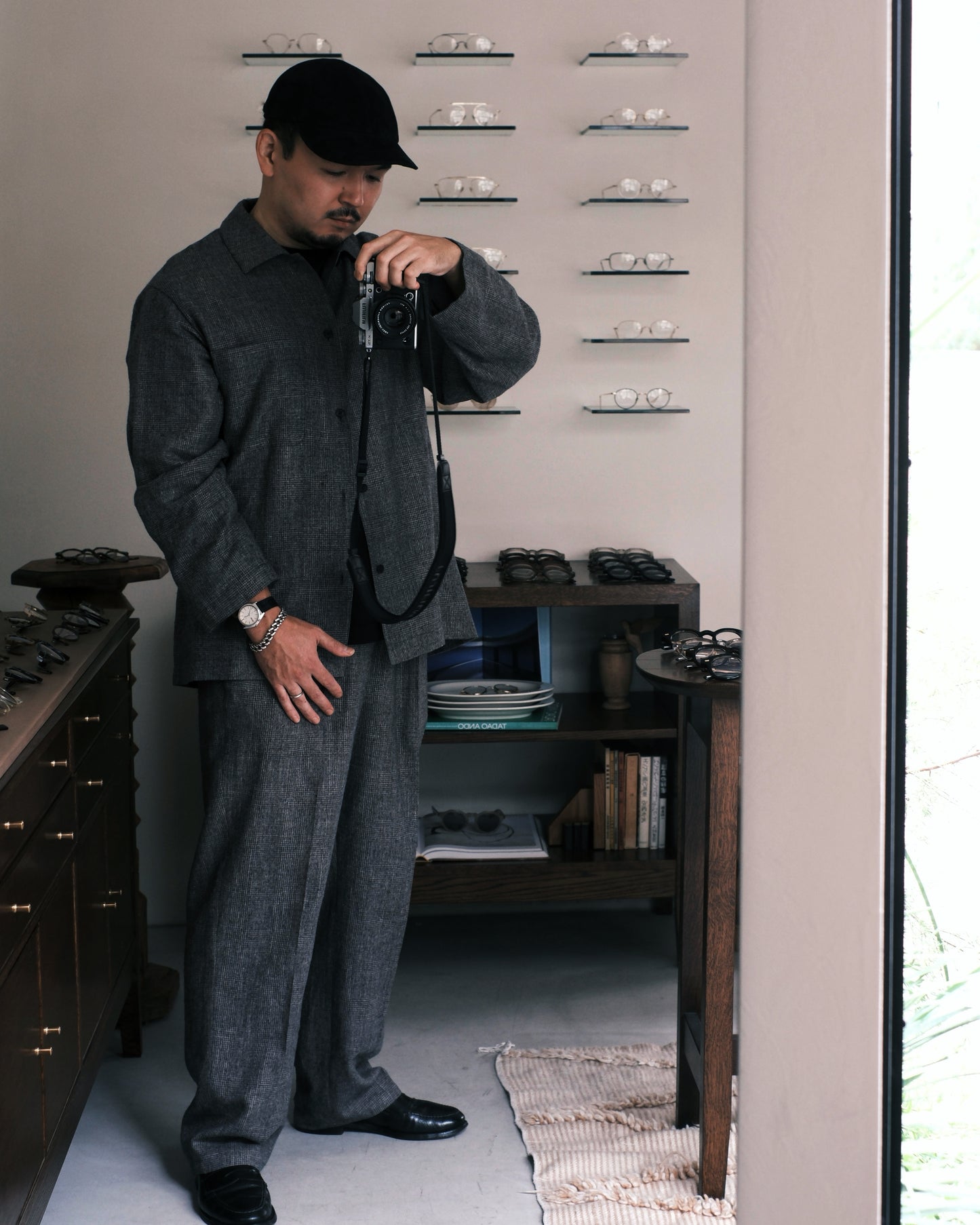 Matte Black Crocodile