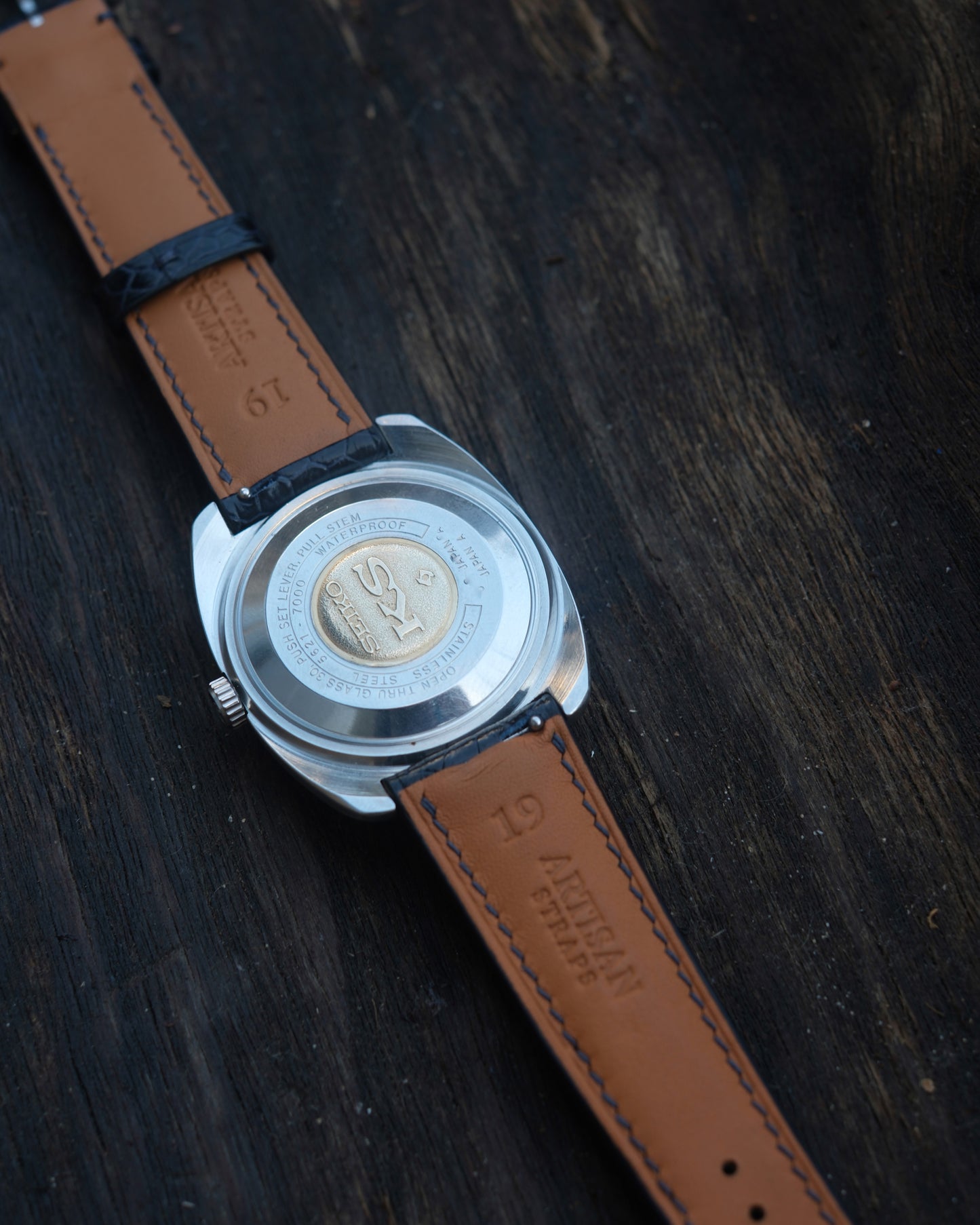 Vintage King Seiko 5621-7000 Dark Navy 1970年2月製造