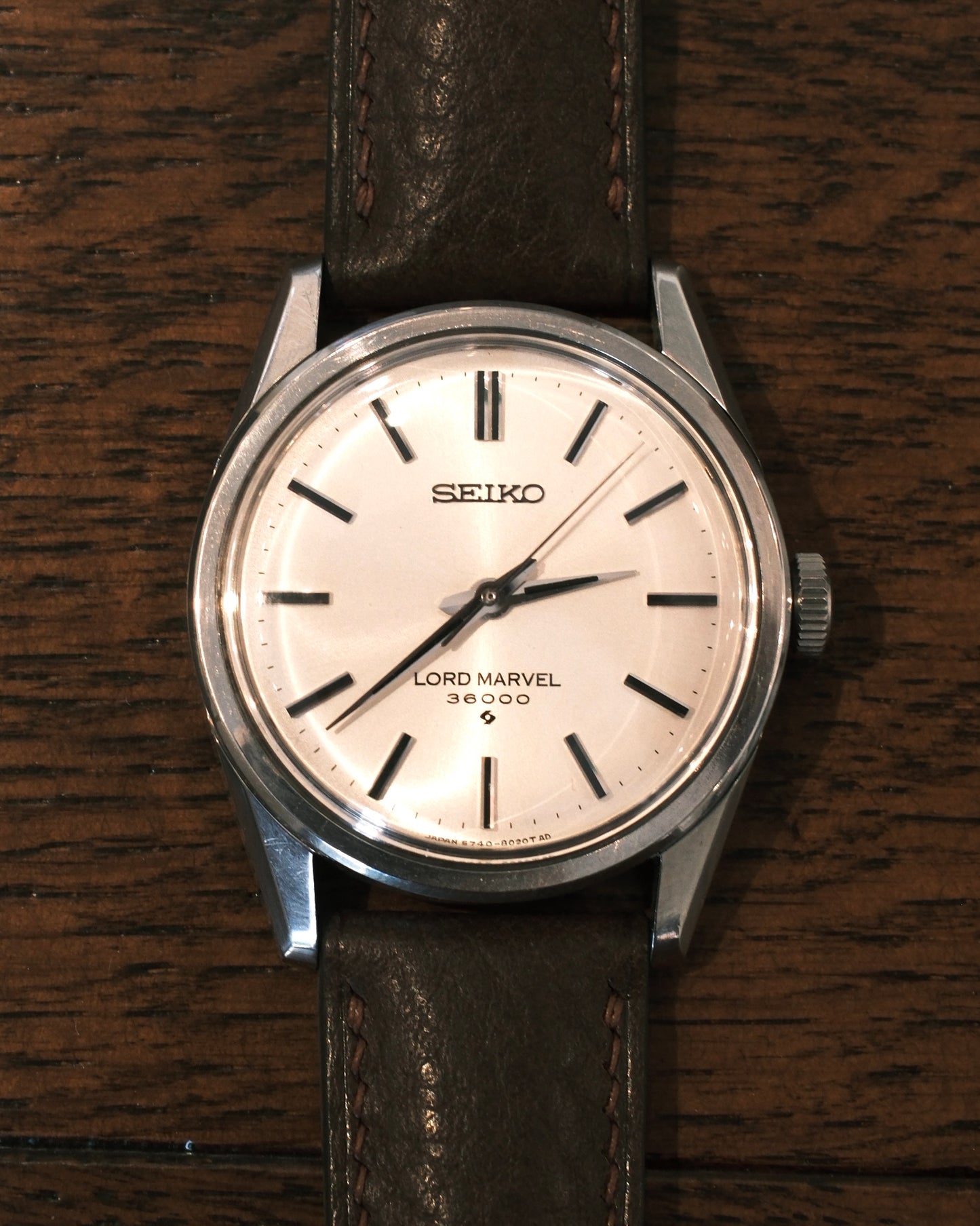 Vintage Seiko LORD MARVEL 36000  5740-8000  1977年7月製造