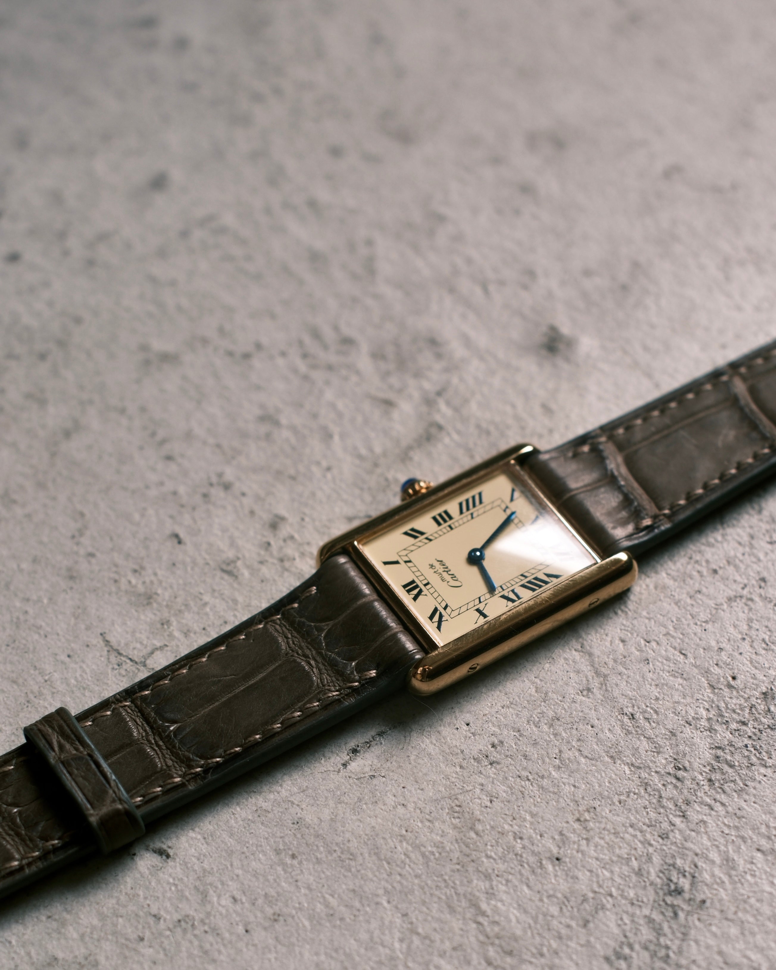 Cartier - まどかい カルティエ マストヴァンドーム 1990年代製 – 黒船時計古酒店