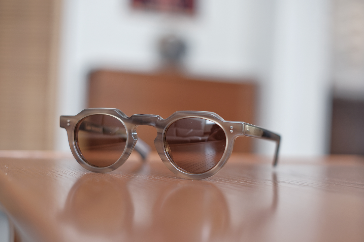 LESCA LUNETIER Upcycling Collection Crown Panto 8mm レスカ ルネティエ アップサイクリングコレクション　クラウンパント8mm