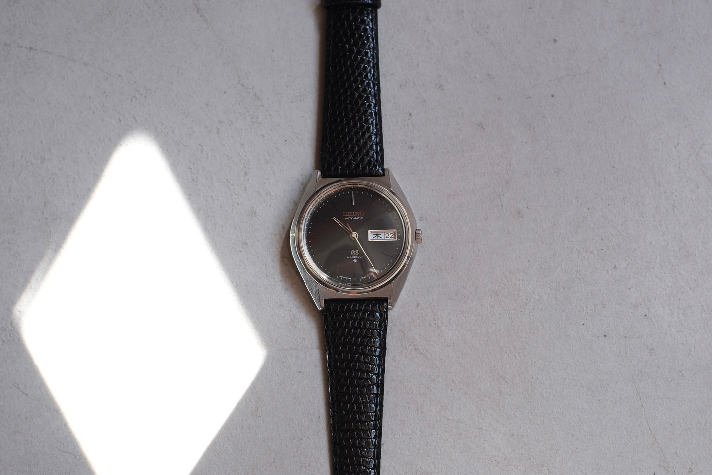 Grand Seiko "5646-7010" Matt Black Custom 1971年9月製造